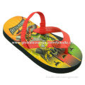 Kids PE sandal with back elastic band strap, available size in 24-29#